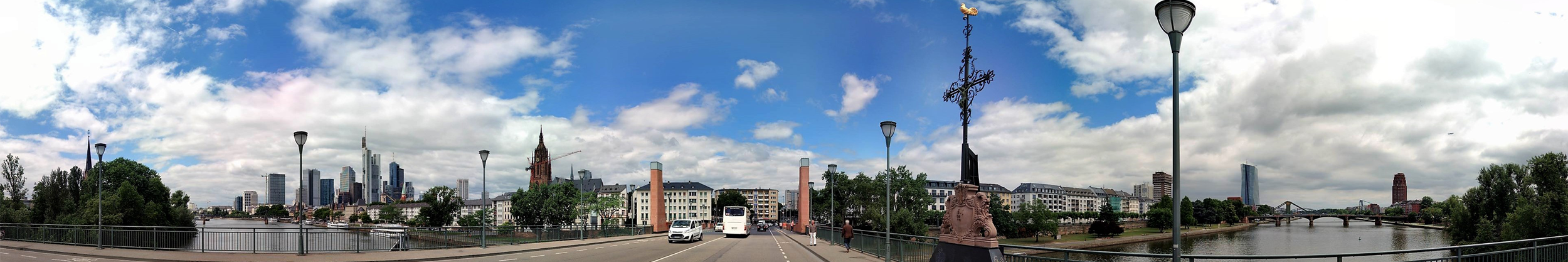 Cyclorama Datenvisualisierung Frankfurt