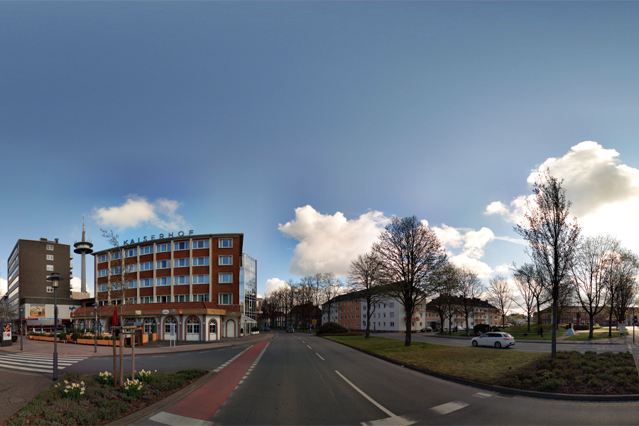 Befahrung Wesel Cyclorama
